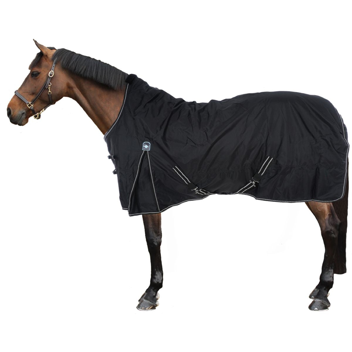 Riding World Manta Impermeable Oxford 300D Fleece 0g Negro