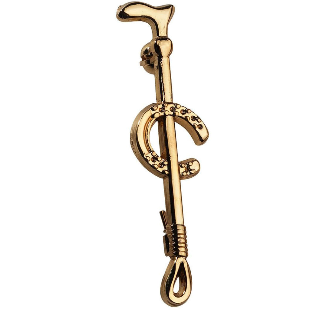 EQUITHÈME Alfiler de Plastrón Oro