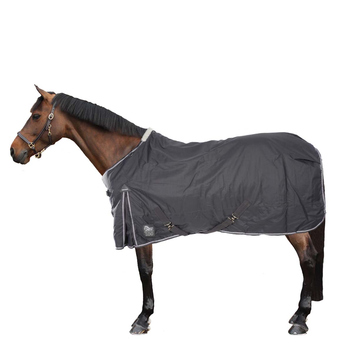 Harry's Horse Alfombra de Exterior Thor 100 Ebano