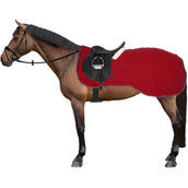 EQUITHÈME Manta de ejercicio Teddy Fleece Bordeaux