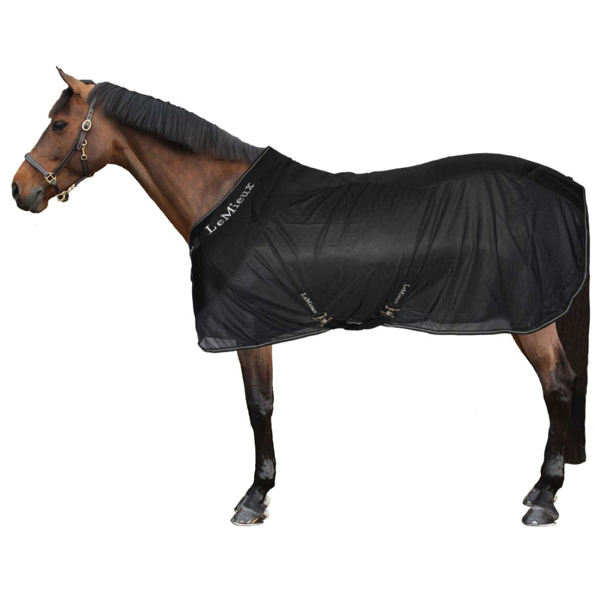 LeMieux Alfombra Arika Mesh Sports Cooler Negro