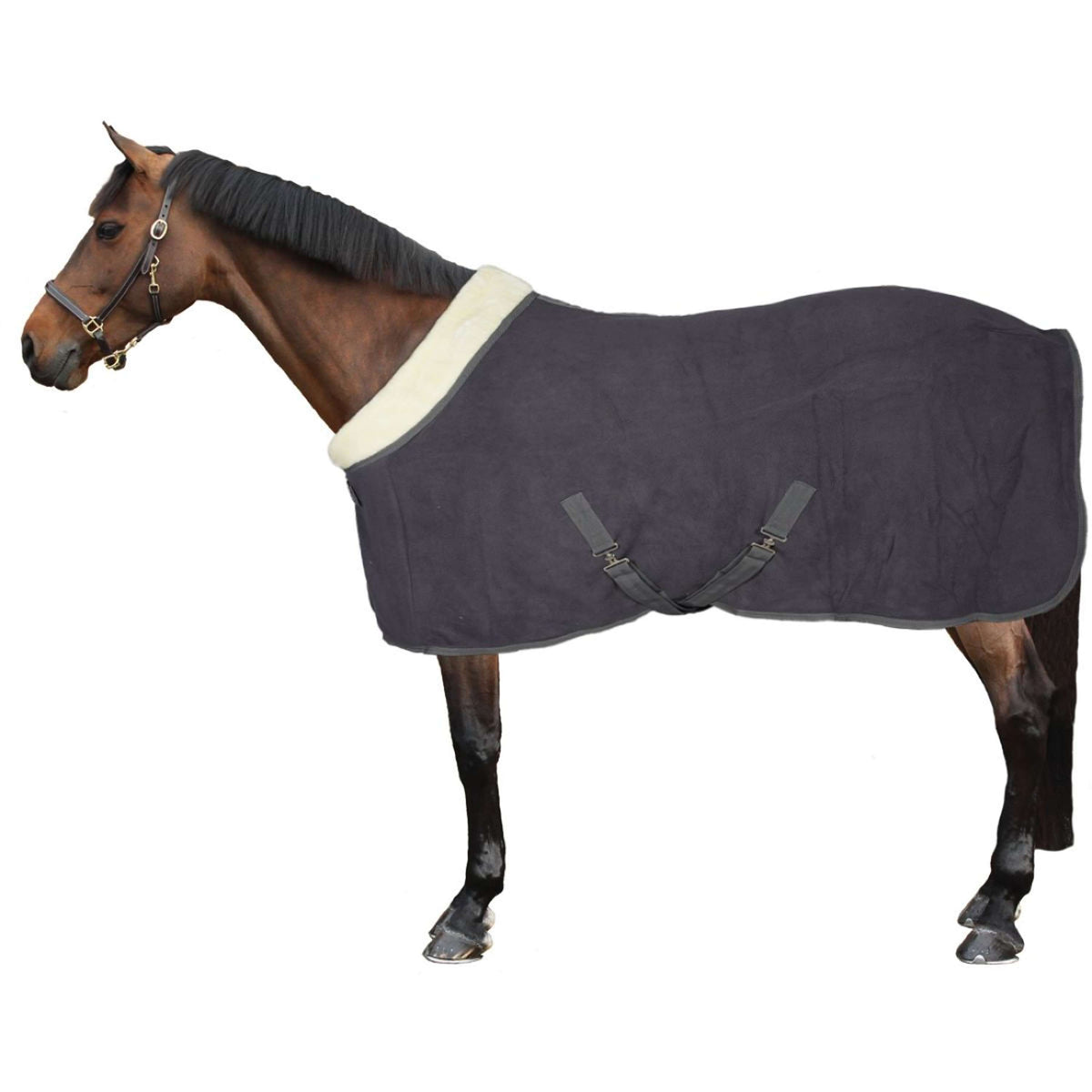 HORKA Manta de Forro Polar Equestrian Pro Granito