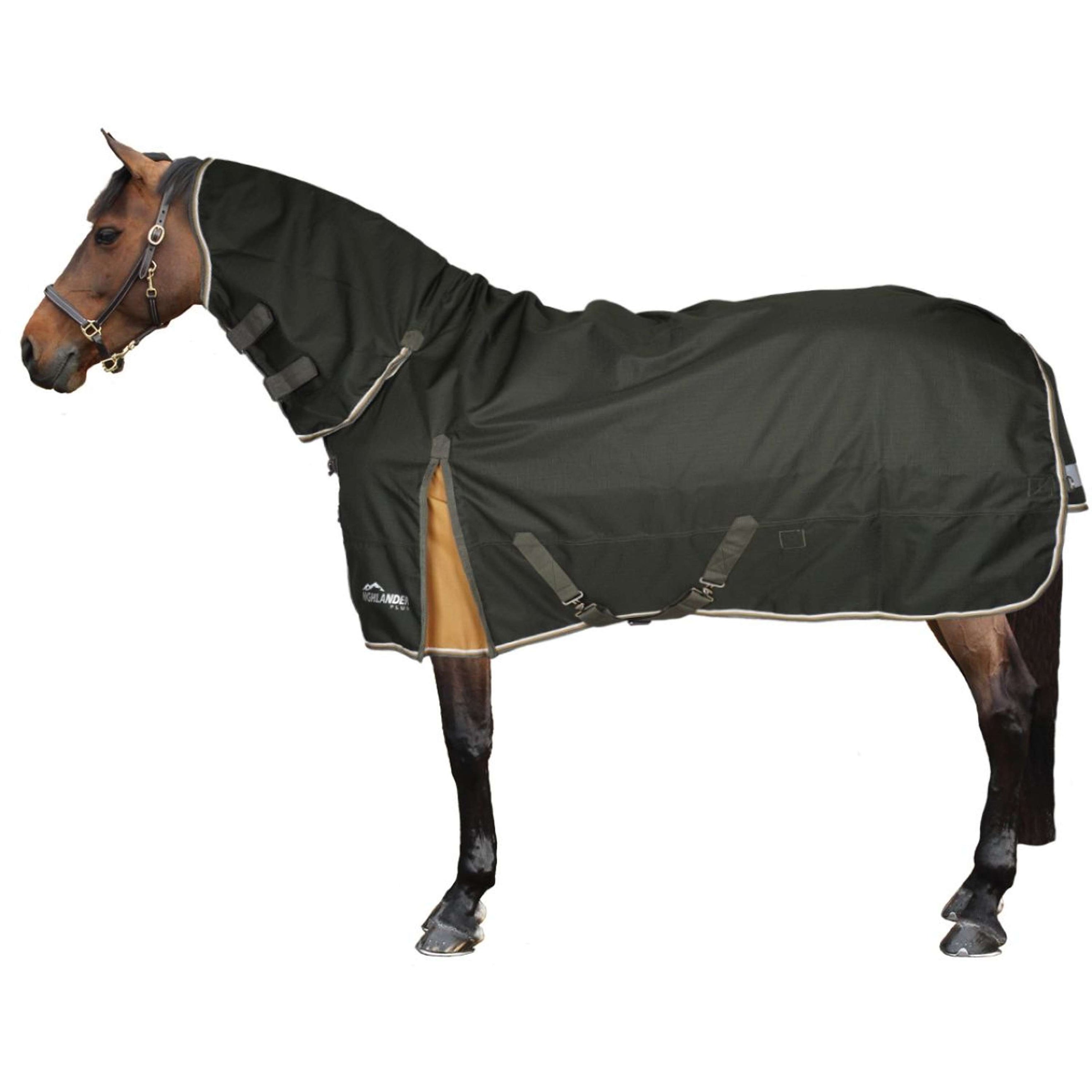 Highlander Plus by Shires Manta de Invierno Combo 50g Verde