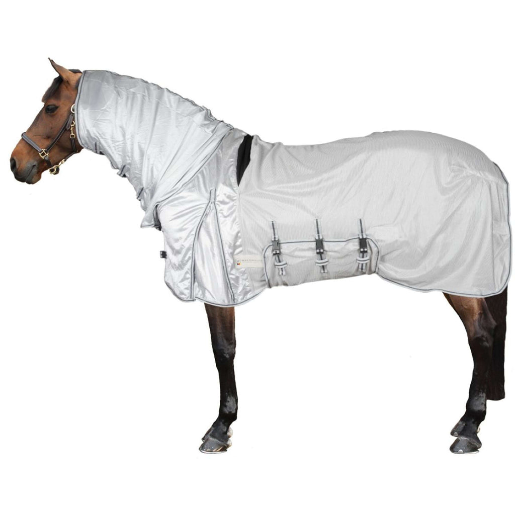 Waldhausen Manta antimoscas/Eccema Protect Plata/Gris