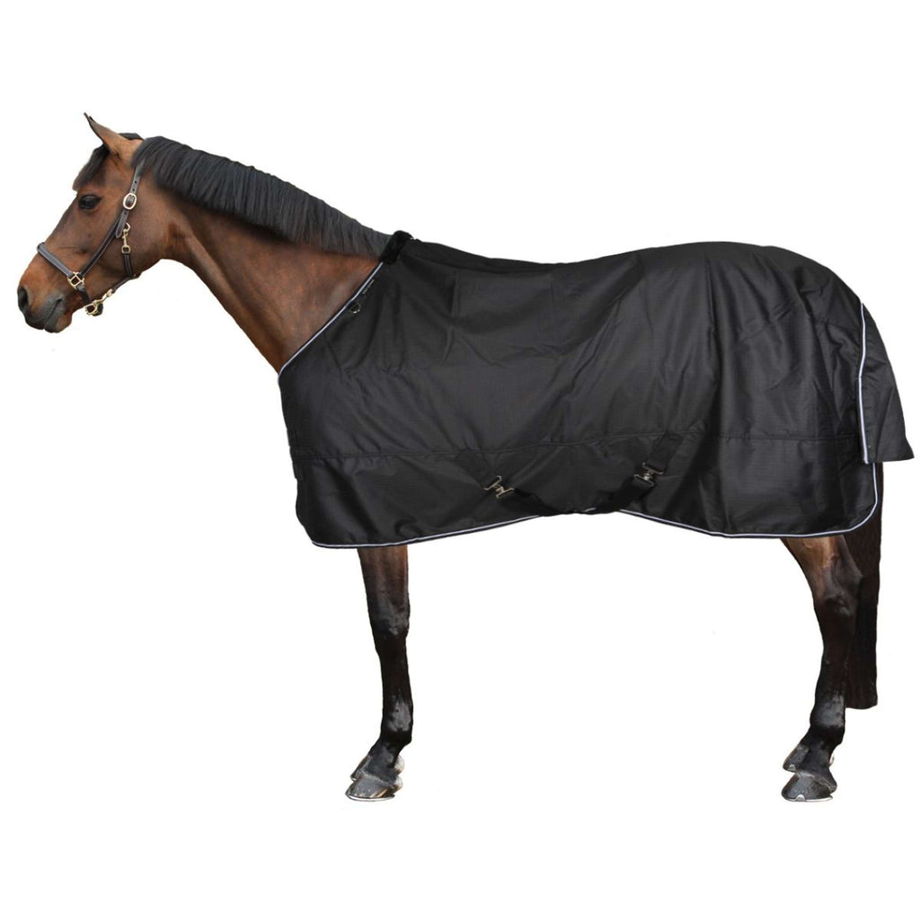 EQUITHÈME Alfombra de Exterior 600D Standard 300g Negro