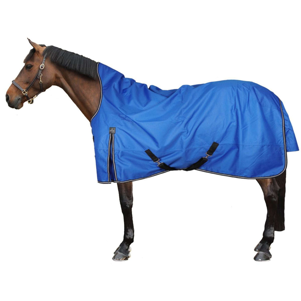 EQUITHÈME Alfombra de Exterior 1200D 0g Aisance High Neck Royal Blue