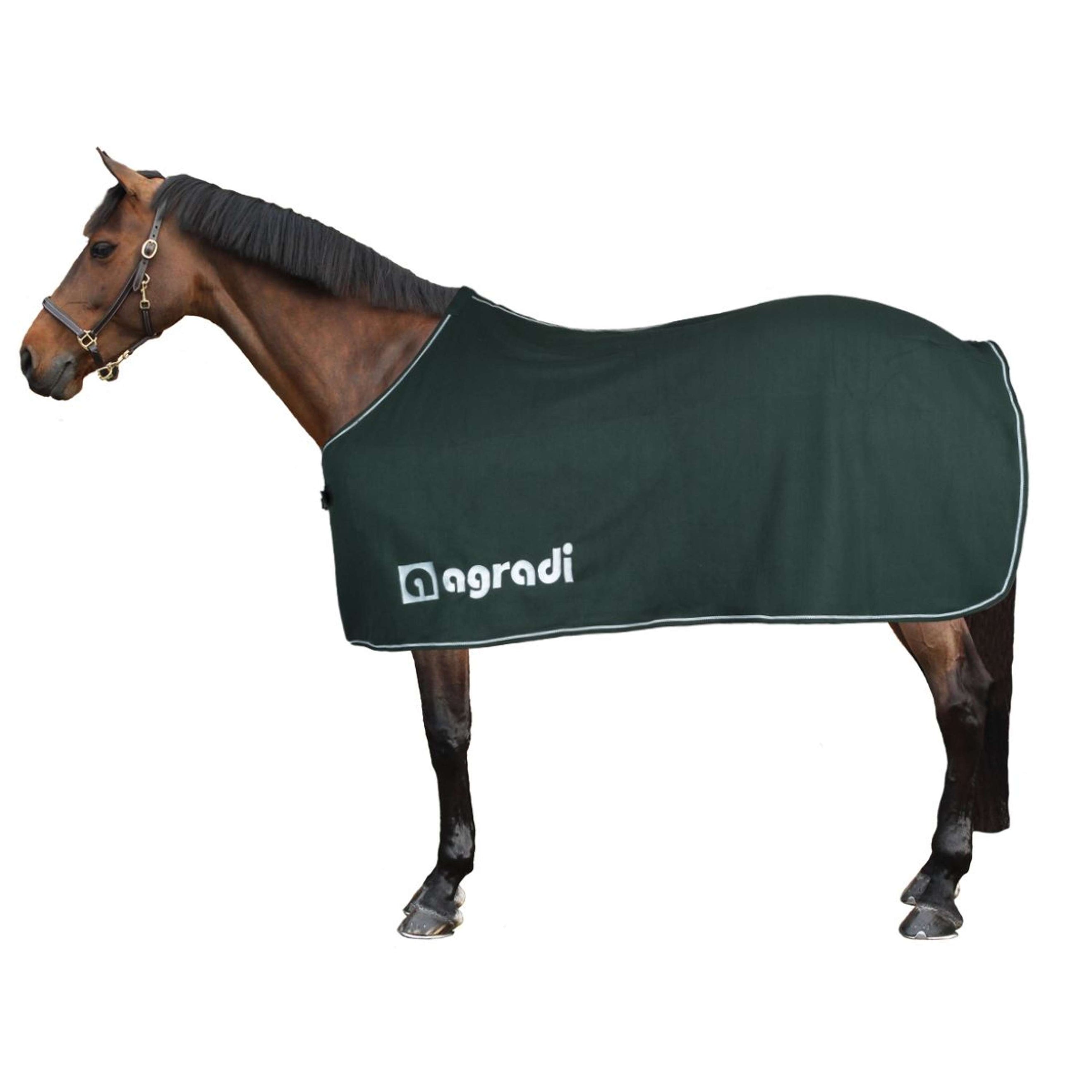 Agradi Horse Manta de Forro Polar Economic Fir Green Agradi Horse Manta de Forro Polar Economic Fir Green