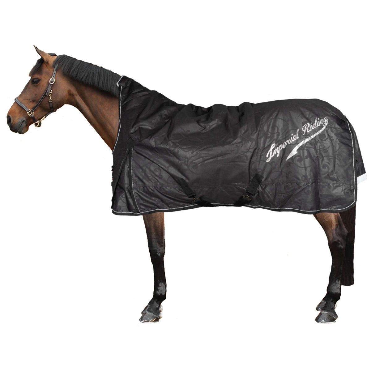 Imperial Riding Alfombra de Exterior IRHSuper-Dry 200g Negro