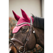 Kentucky Horsewear Bonete para Orejas Wellington Velvet Fuchsia
