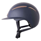 Imperial Riding Casco IRHOlania Deluxe Big Visor Marino/Rosegold