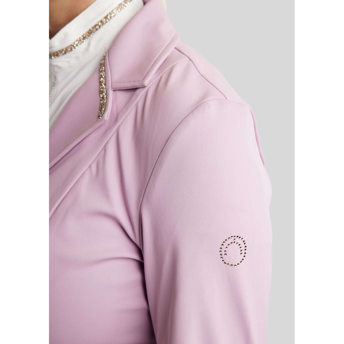 Montar Chaqueta de Competición MoLila Champagne Crystals Candy Pink