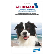 Milbemax Tableta Desparasitante Perro Grande 2 Comprimidos