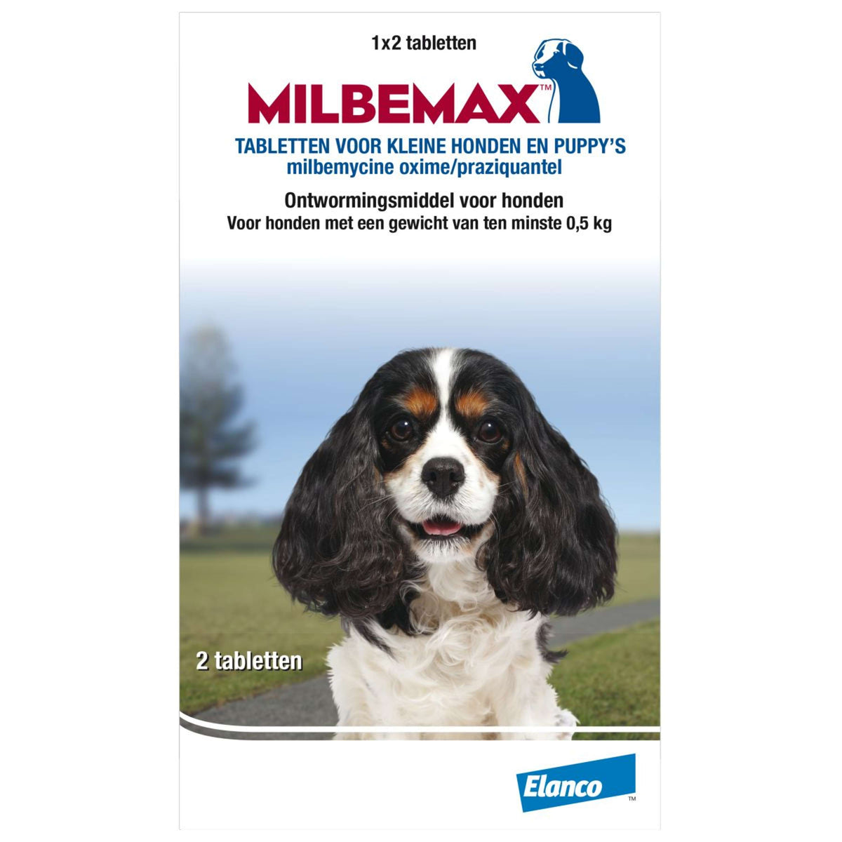 Milbemax Tableta Desparasitante Puppy/Klein 2 Tabletten