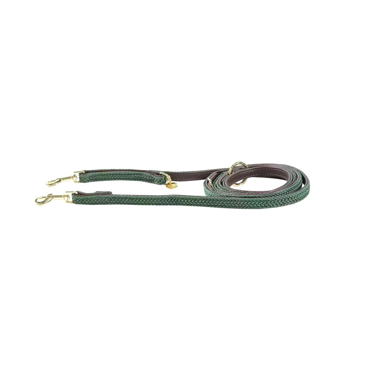 Kentucky Dogwear Correa para Perro Plaited Nylon Long Verde oliva