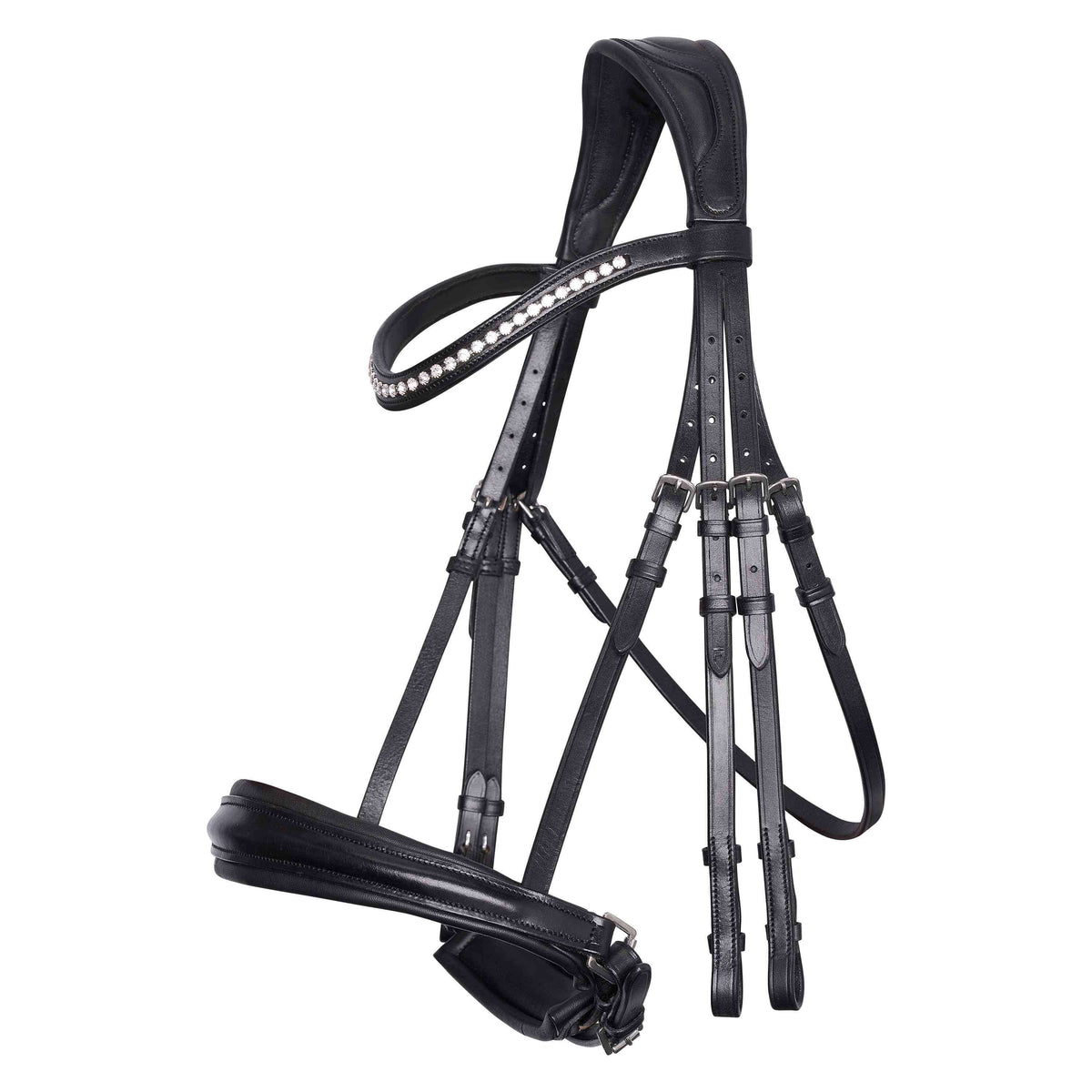 Imperial Riding Brida Doble IRHFria Negro