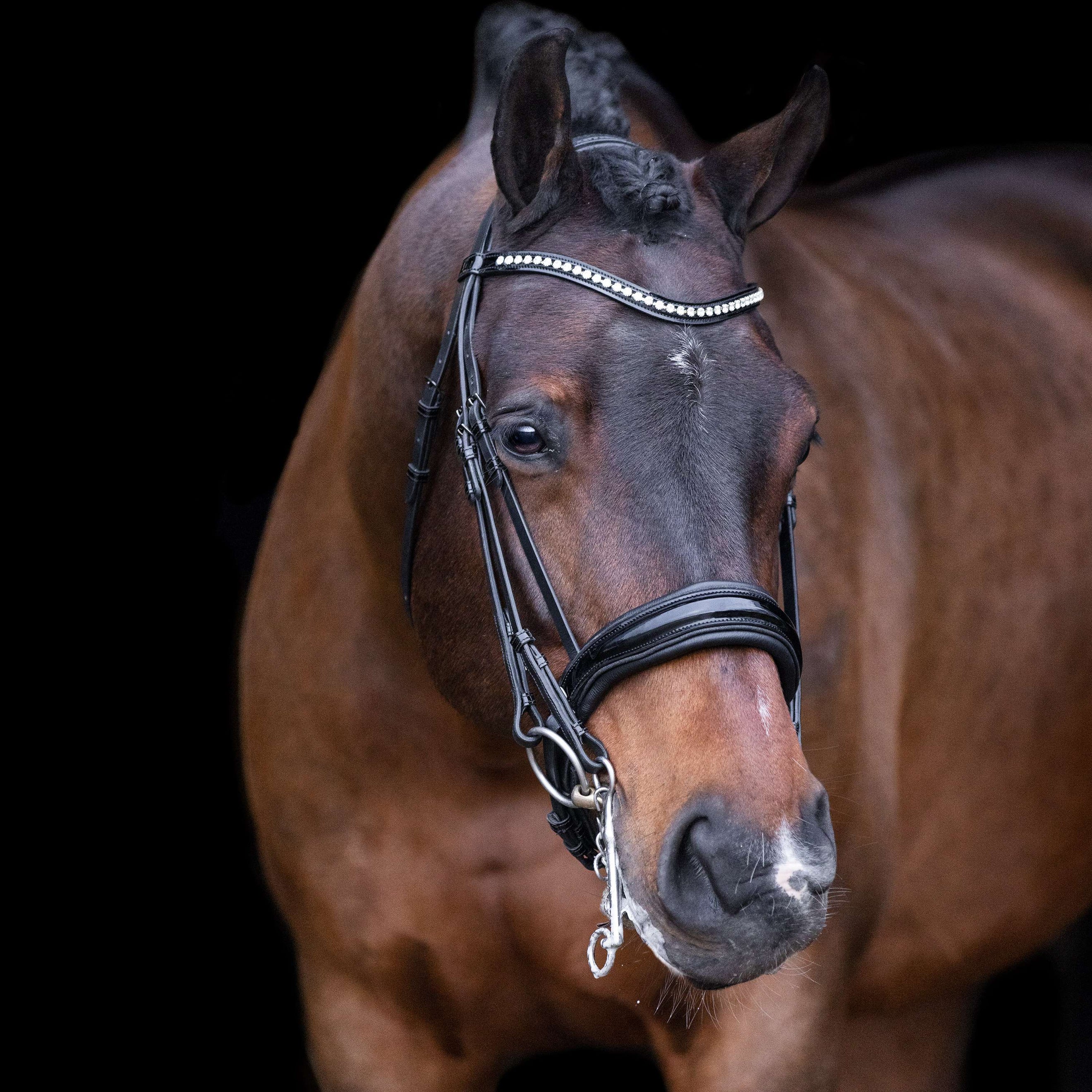 Imperial Riding Brida Doble IRHAthena Negro