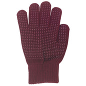 Covalliero Guantes de Equitación Magic Grippy Niños Bordeaux