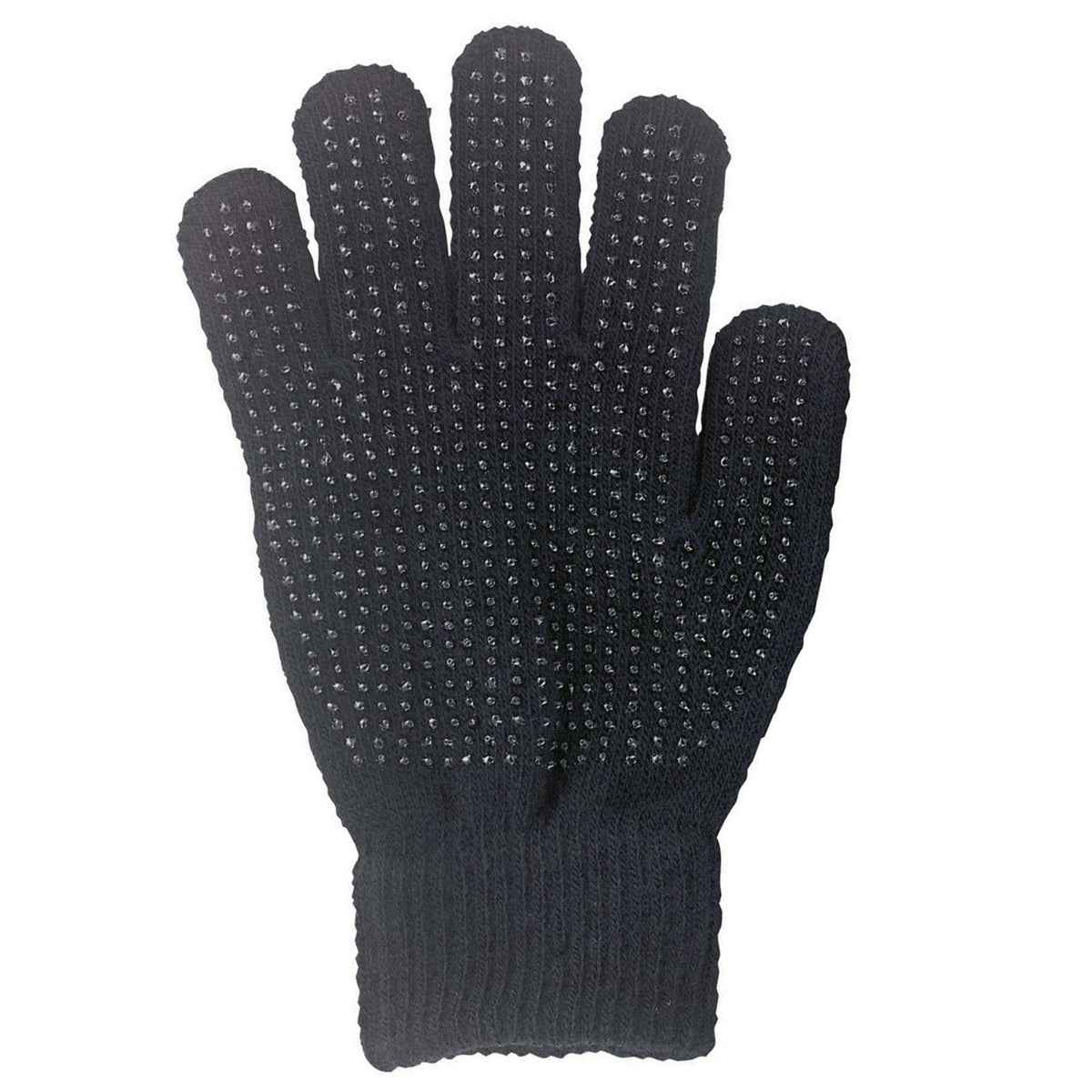 Covalliero Guantes de Equitación Magic Grippy Niños Negro