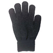 Covalliero Guantes de Equitación Magic Grippy Niños Negro