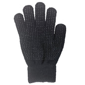Covalliero Guantes de Equitación Magic Grippy Niños Negro