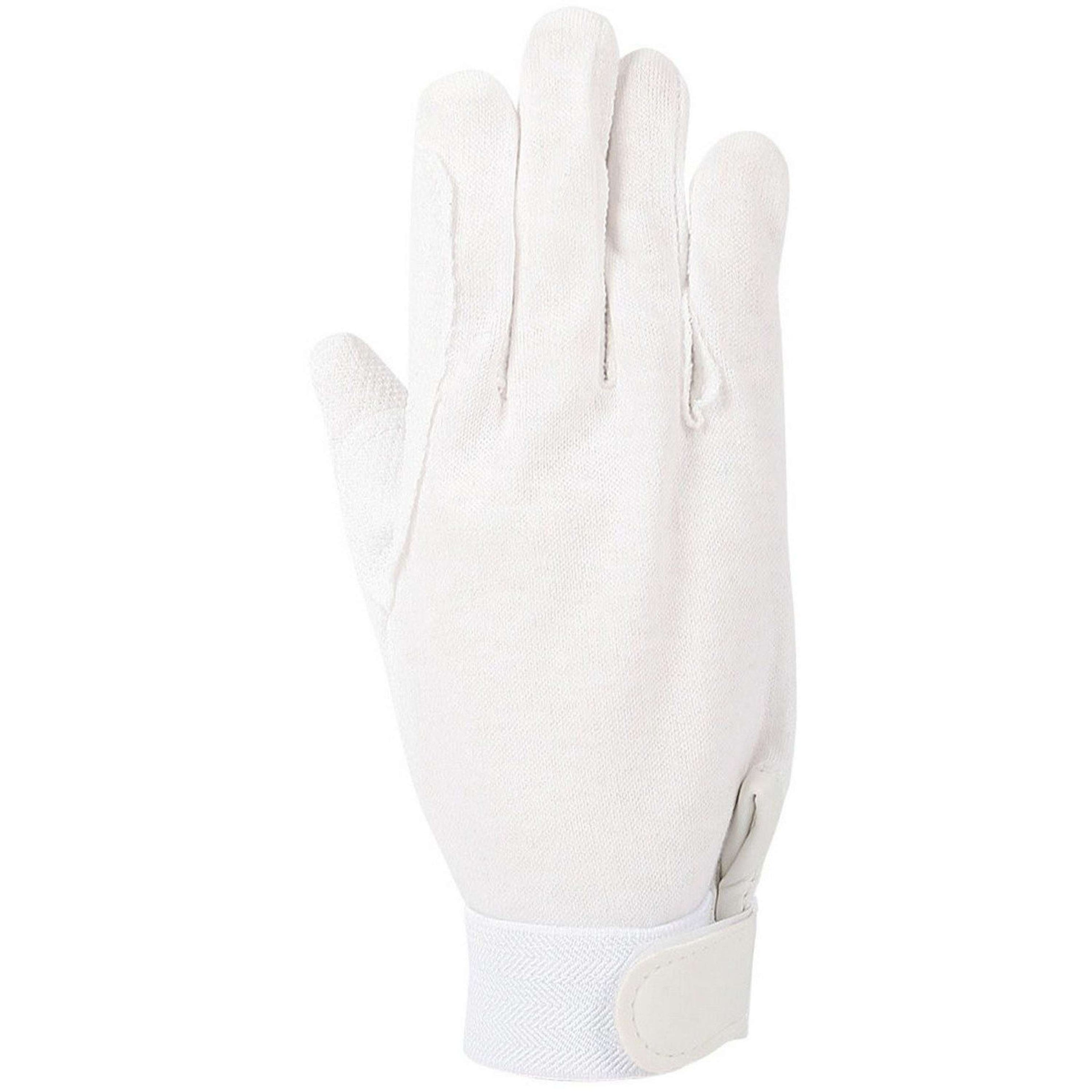 Harry's Horse Guanti da Equitazione Cotone Blanco