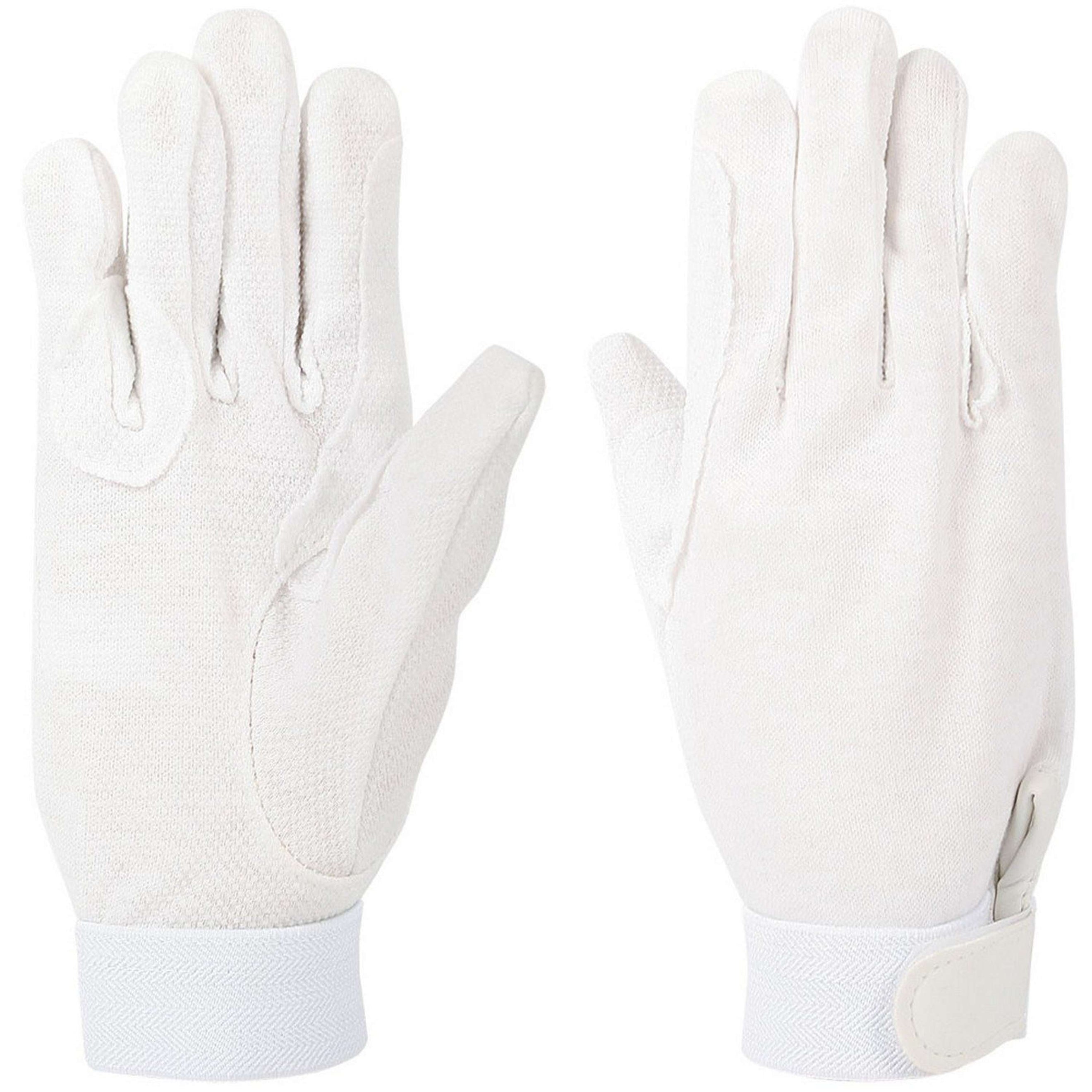 Harry's Horse Guanti da Equitazione Cotone Blanco