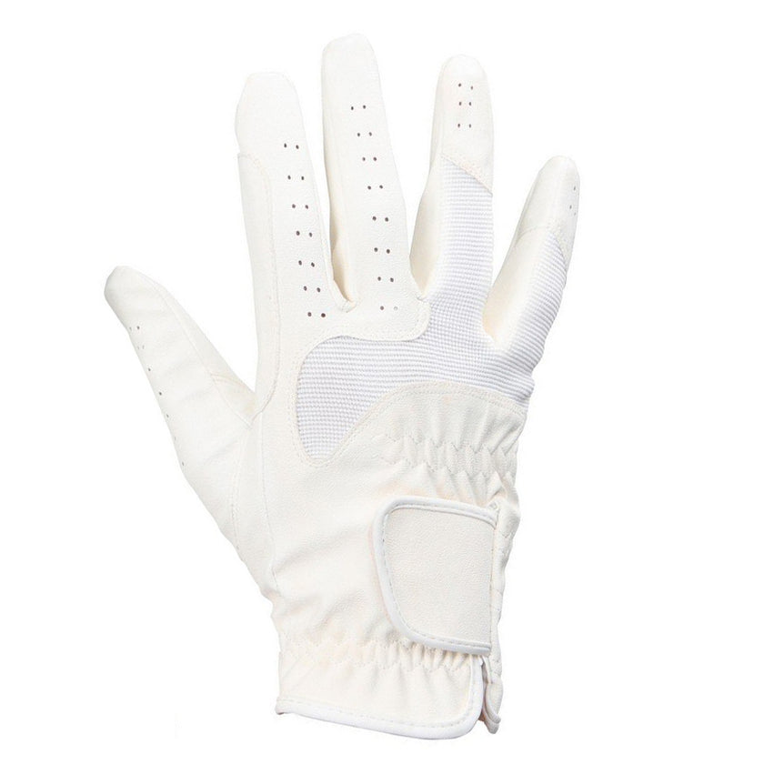 Covalliero Guantes de Equitación Gloria Blanco