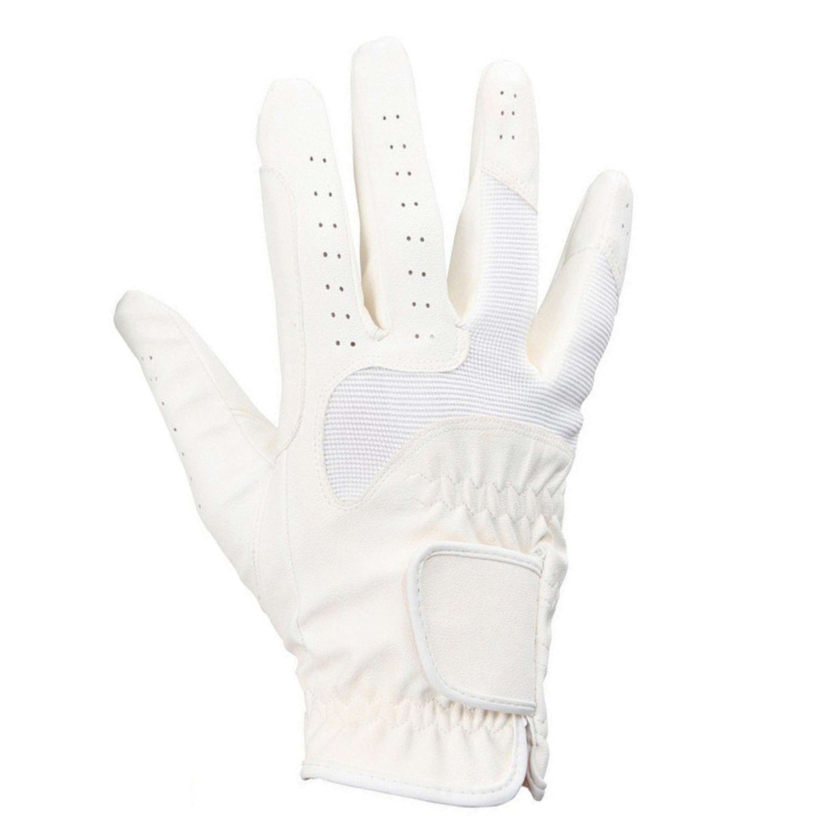 Covalliero Guantes de Equitación Gloria Blanco