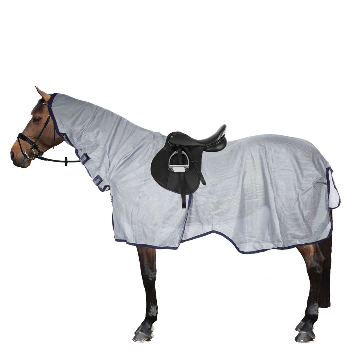 Bucas Buzz-Off Riding Azul