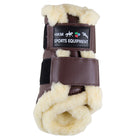 HKM Protectores de piernas Comfort Marron