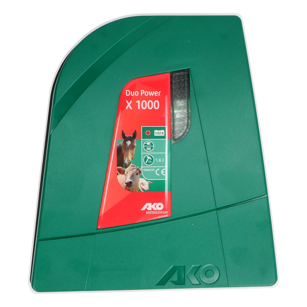 Ako Dispositivo de cerca eléctrica Duo Power X1000 1,0 Joule Verde