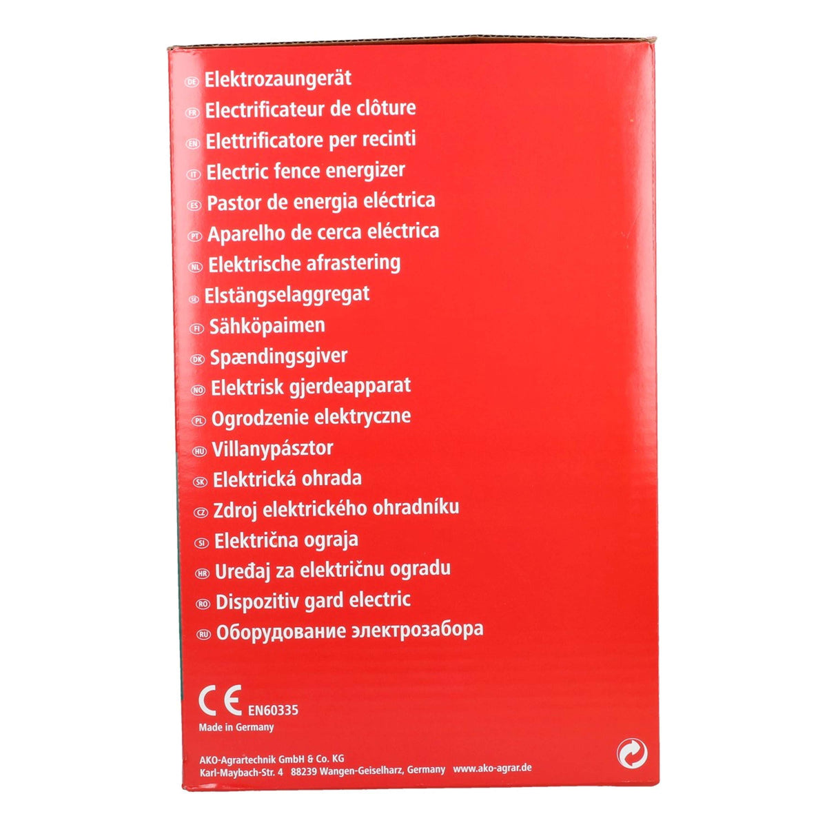 Ako Dispositivo de cerca eléctrica Mobiel Power A1200 1,4 Joule