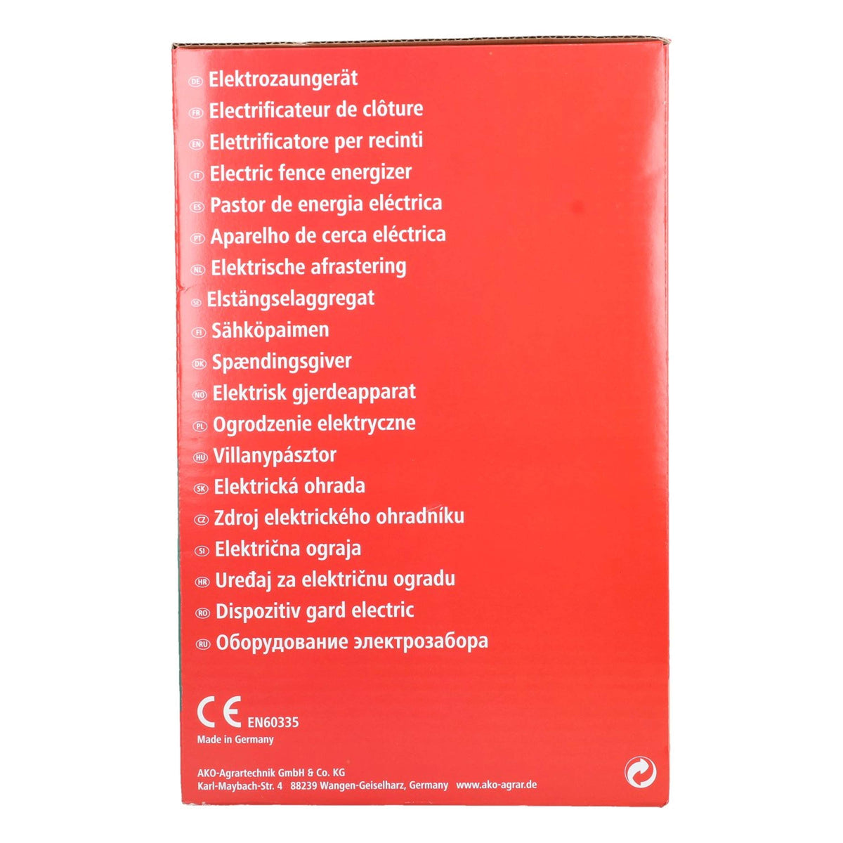 Ako Dispositivo de cerca eléctrica Mobil Power AD3000 3,0 Joule