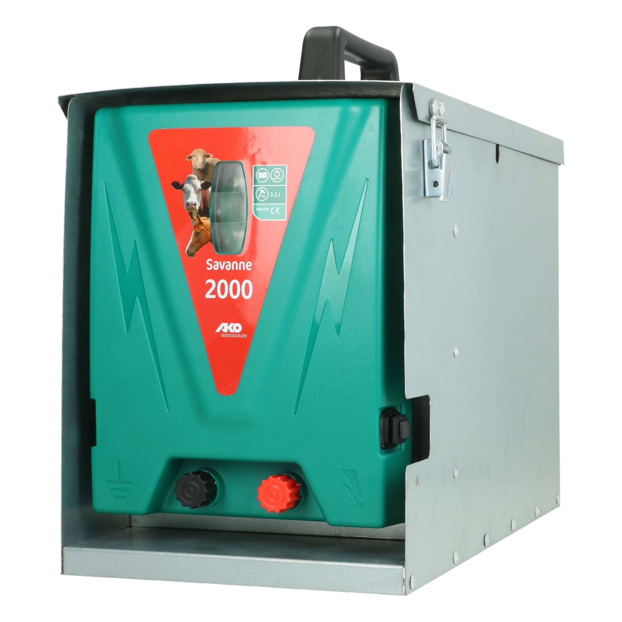 Ako Dispositivo de Batería Savanne 2000 1,9 Joule con carcasa metálica Ako Dispositivo de Batería Savanne 2000 1,9 Joule con carcasa metálica