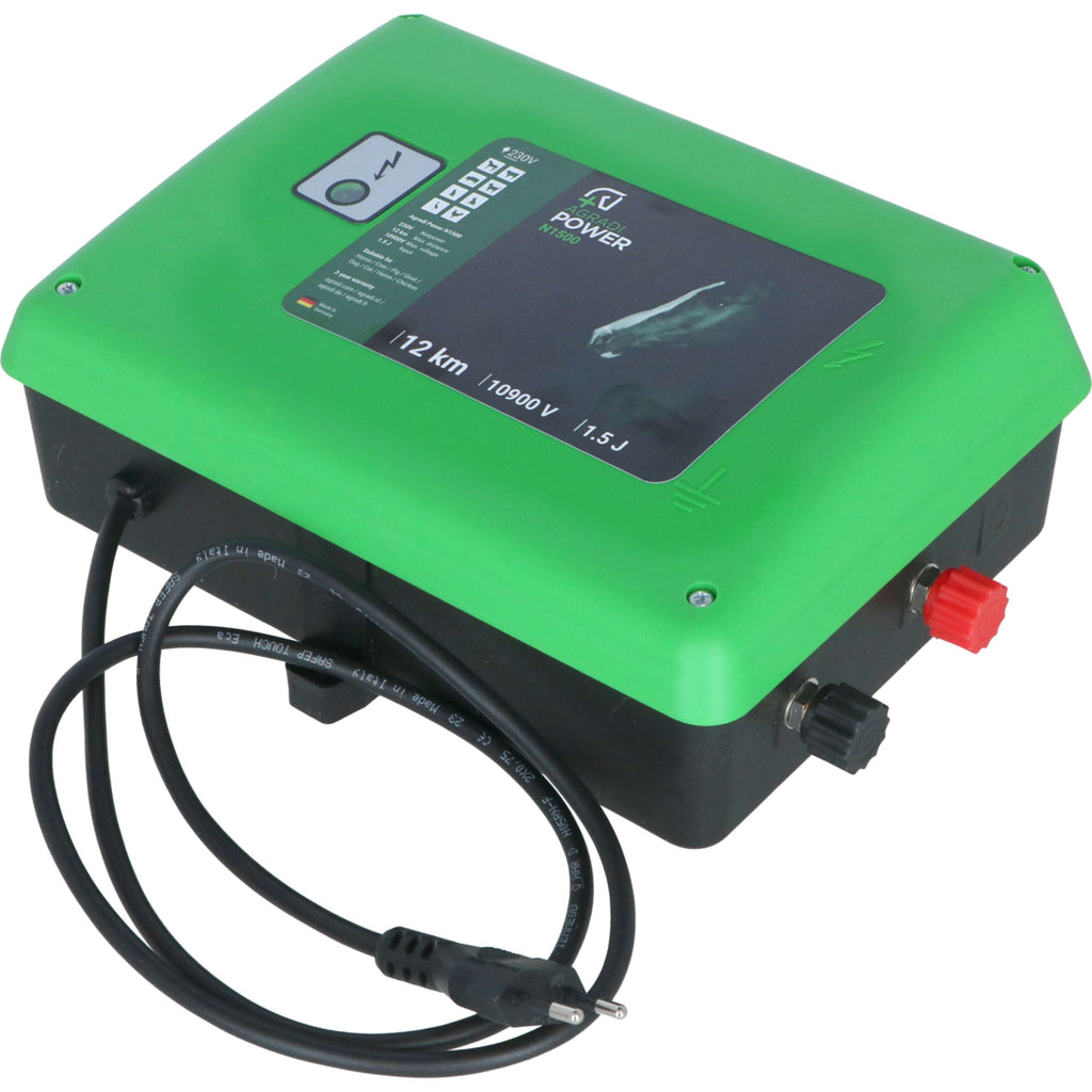 Agradi Power Dispositivo de cerca eléctrica Agradi Power N1500 1,5 Joule Verde Oscuro
