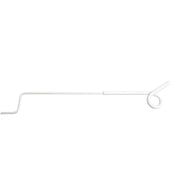 Ako Aislador a Distancia Espiral 10 piezas Blanco