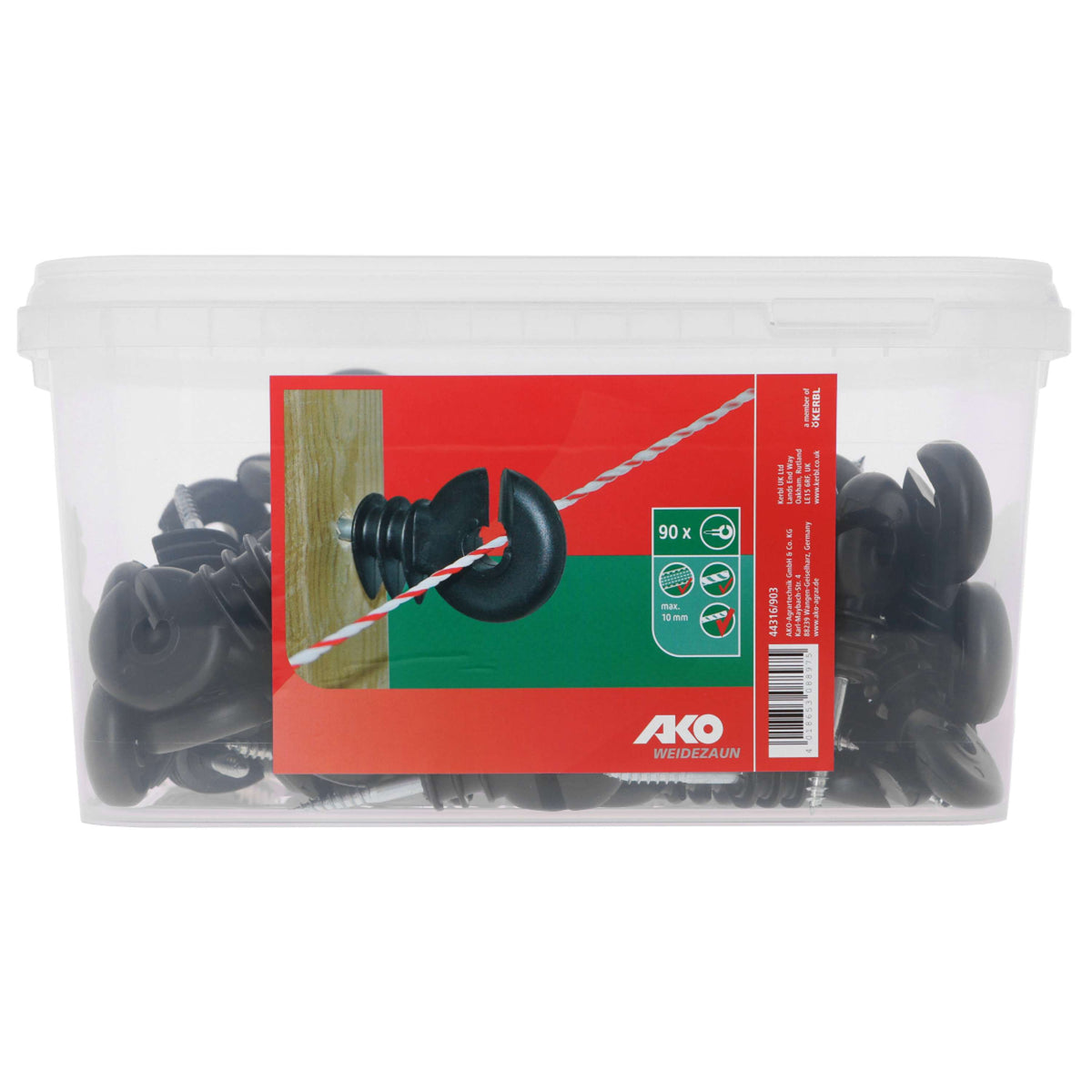 Ako Ringisolator sin núcleo de hierro Negro