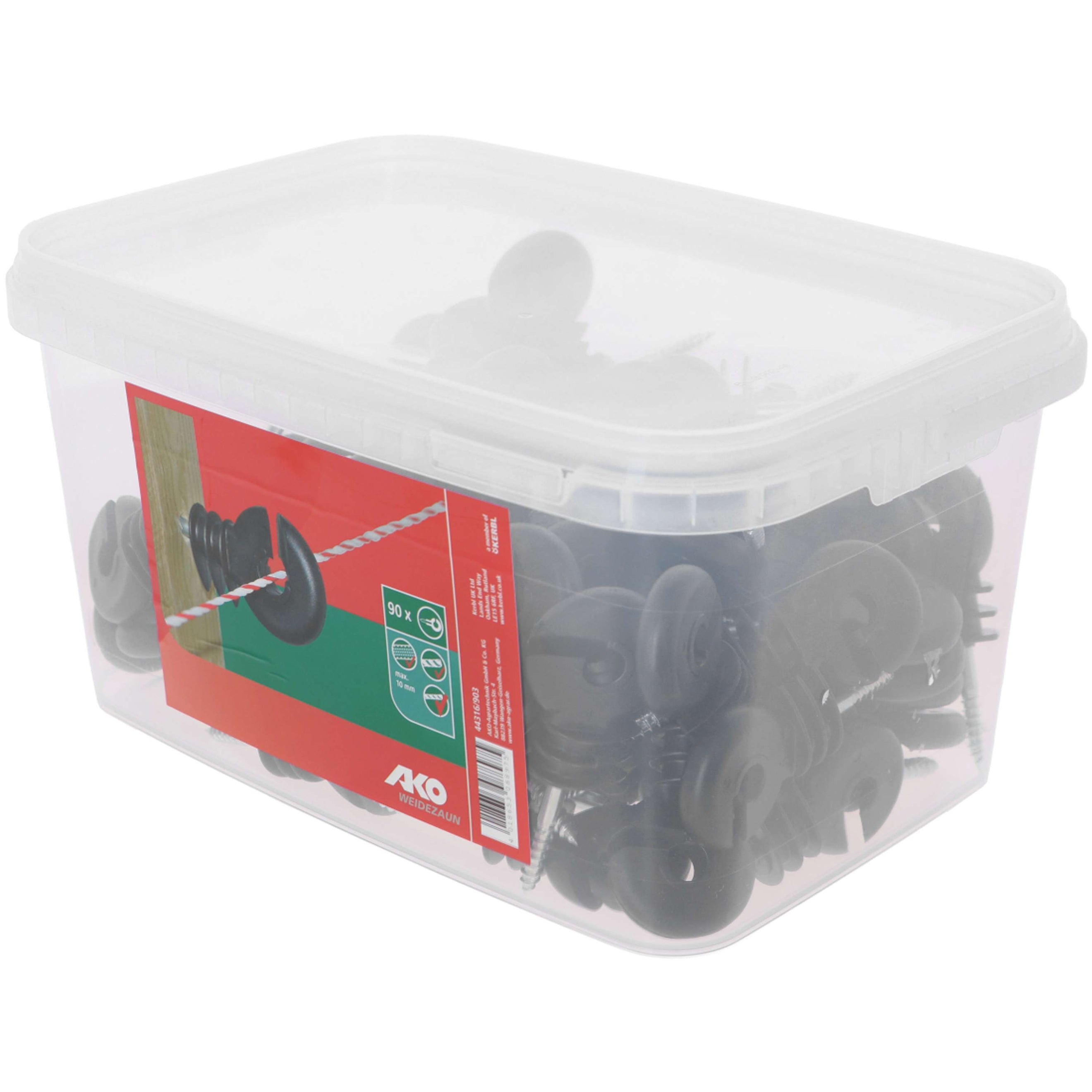Ako Ringisolator sin núcleo de hierro Negro Ako Ringisolator sin núcleo de hierro Negro