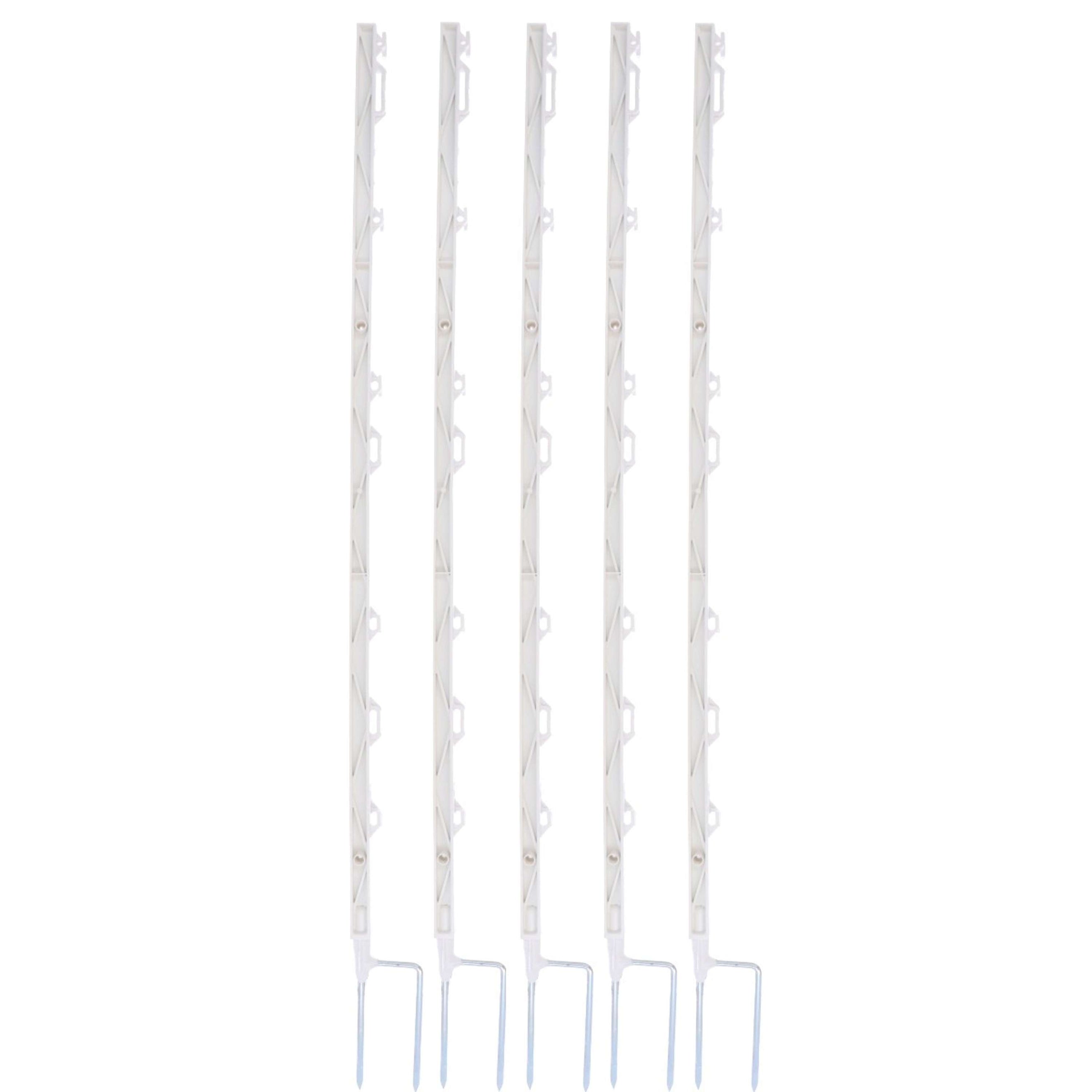 Agradi Power Poste de pradera Titan con Doble Pin Blanco