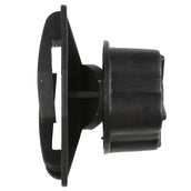 Ako Aislador de Tornillo Vario-Plus 10 piezas Negro Rojo
