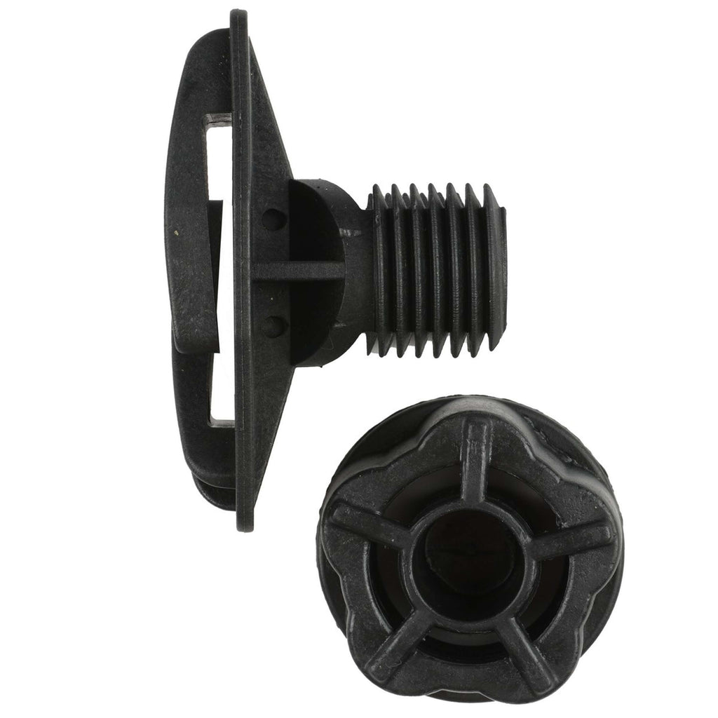 Ako Aislador de Tornillo Vario-Plus 10 piezas Negro