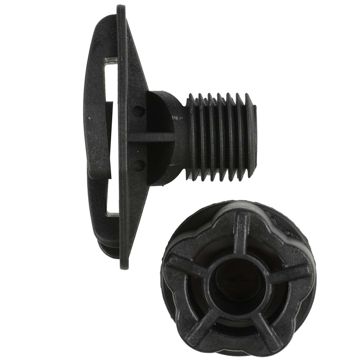 Ako Aislador de Tornillo Vario-Plus 10 piezas Negro Rojo
