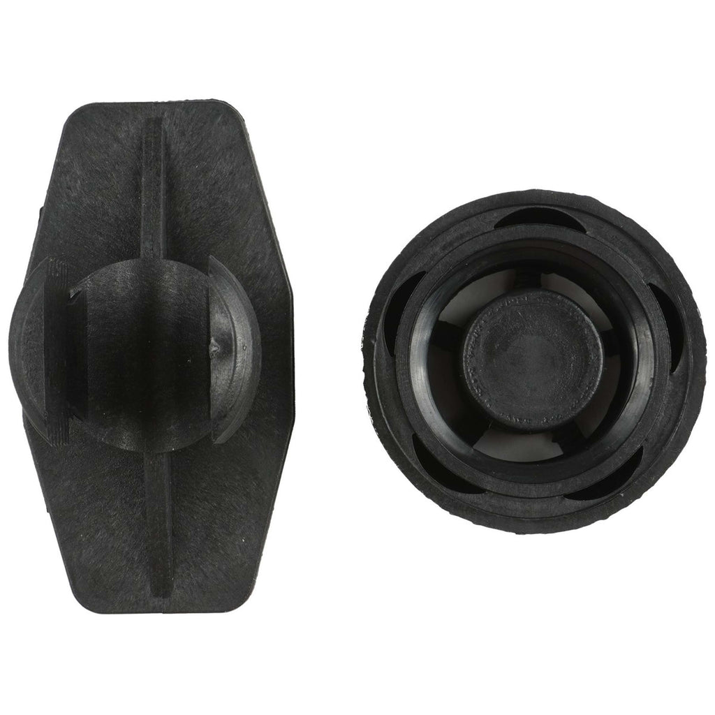 Ako Aislador de Tornillo Vario-Plus 10 piezas Negro