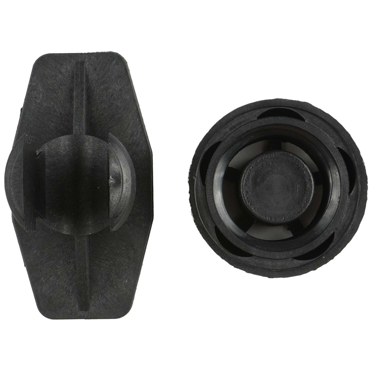 Ako Aislador de Tornillo Vario-Plus 10 piezas Negro Rojo