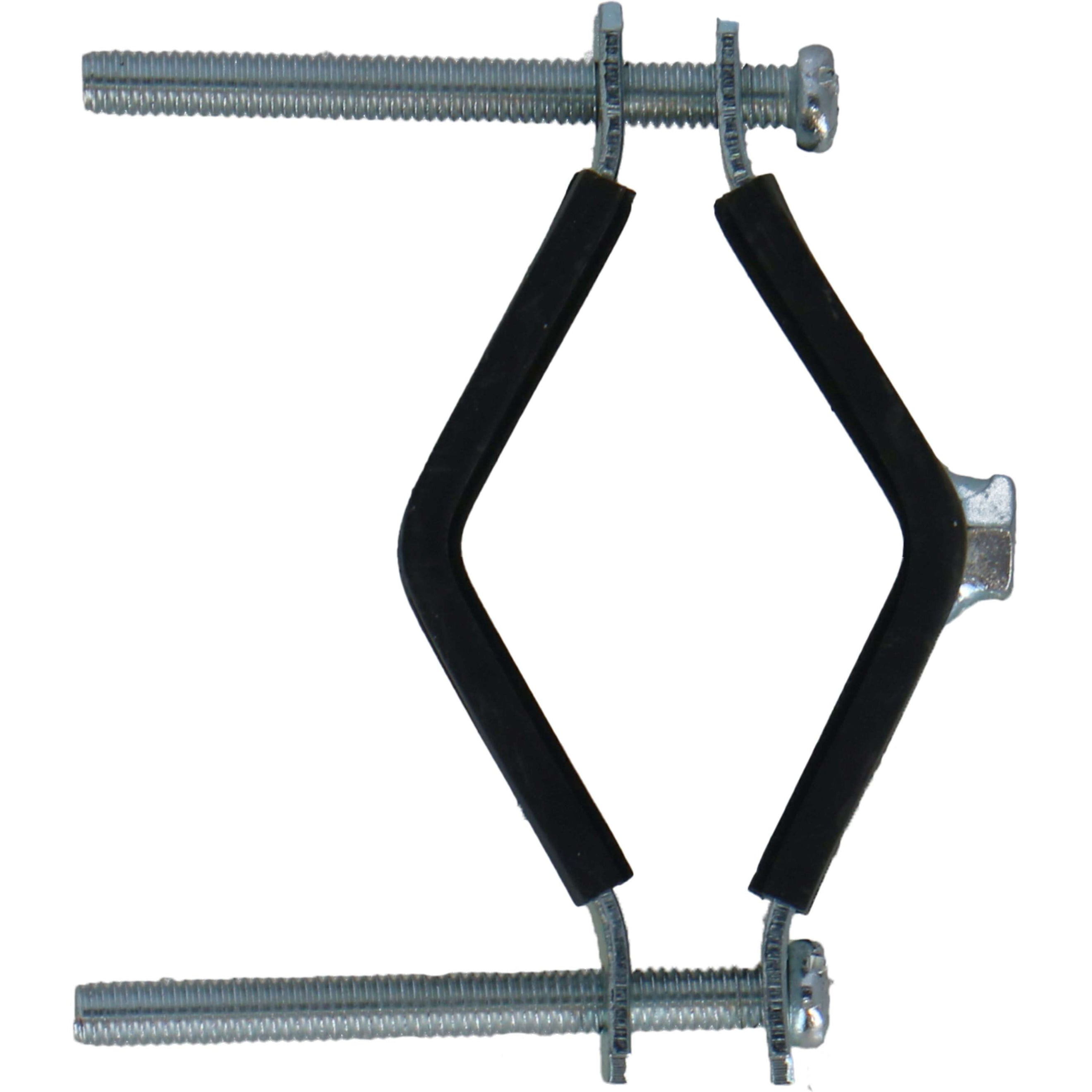 Ako Anillo de Fijación para Postes Redondos Negro Ako Anillo de Fijación para Postes Redondos Negro