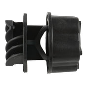 Ako Aislador de Tornillo Cordón de Alambre 10 Piezas Negro Rojo