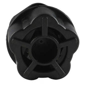Ako Aislador de Tornillo Cordón de Alambre 10 Piezas Negro Rojo
