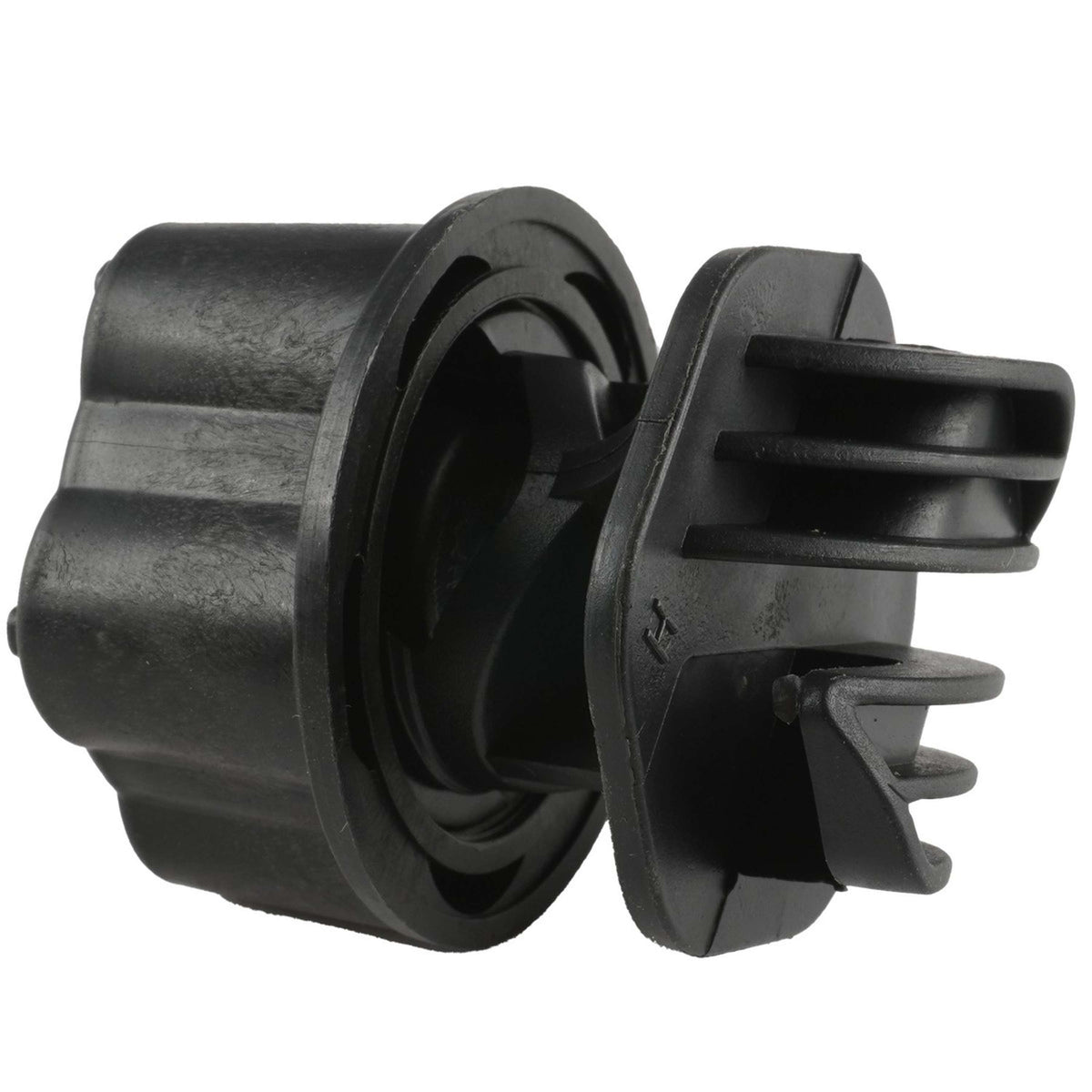 Ako Aislador de Tornillo Cordón de Alambre 10 Piezas Negro Rojo