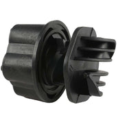Ako Aislador de Tornillo Cordón de Alambre 10 Piezas Negro Rojo