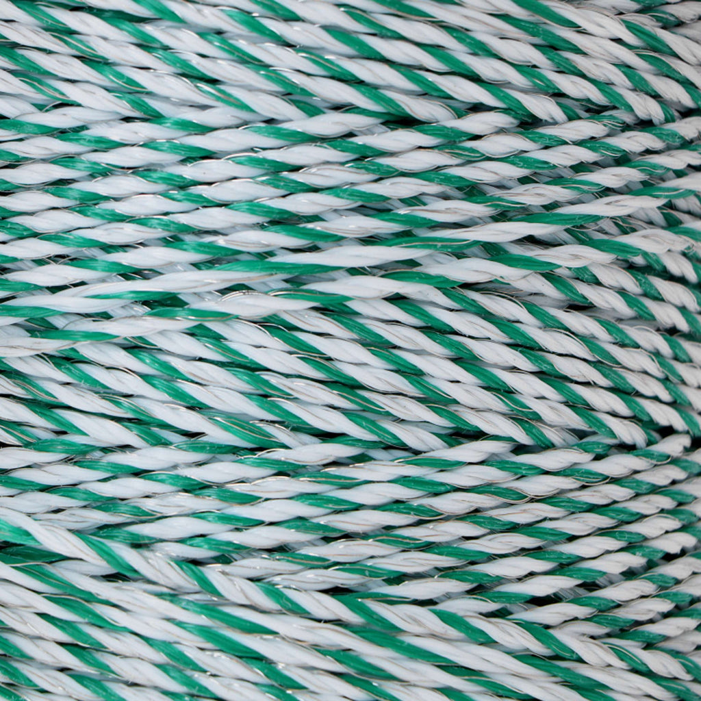 Ako Alambre para Cercas Premiumline Blanco/Verde